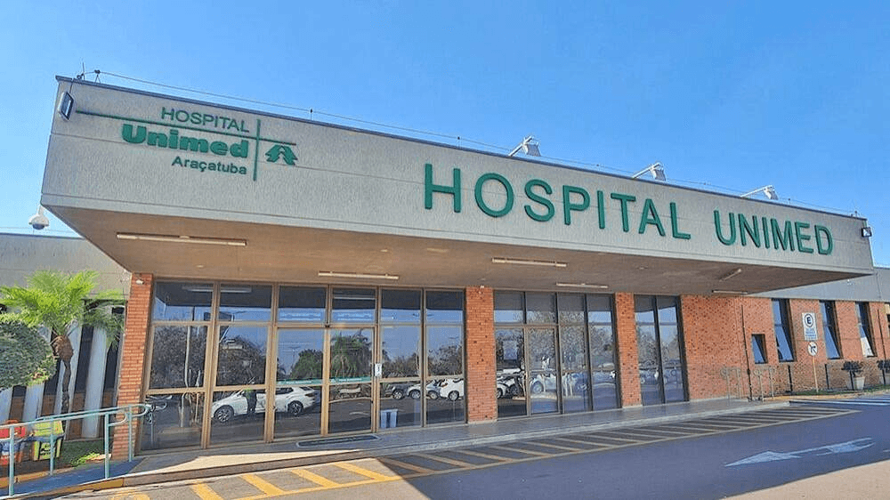 Fachada do Hospital Unimed Araçatuba
